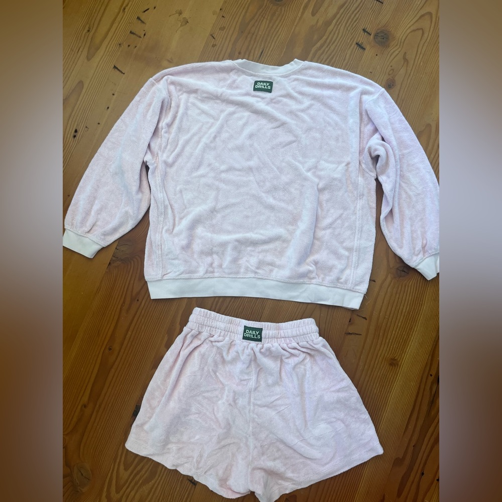 Daily Drills Terry Cloth Crewneck!